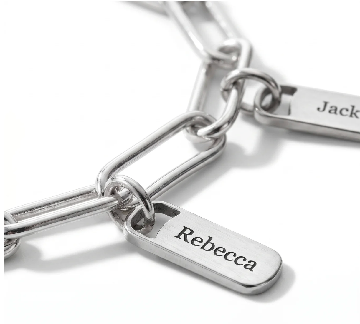 Personalized Charm Bracelet with Names
